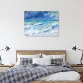 Blue Seascape by Renoir Leinwanddruck (Insitu (Schlafzimmer))