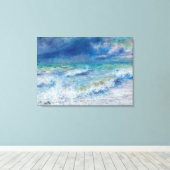 Blue Seascape by Renoir Leinwanddruck (Insitu (Holzboden))