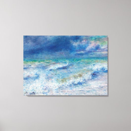 Blue Seascape by Renoir Leinwanddruck (Vorderseite)