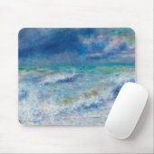 Blue Seascape by Renoir Mousepad (Mit Mouse)