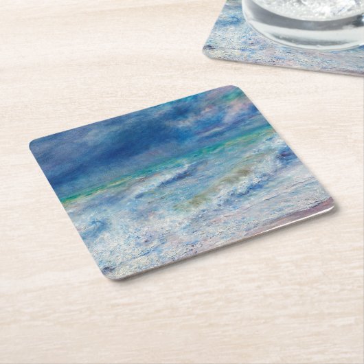 Blue Seascape by Renoir Untersetzer (angewinkelt)