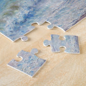 Blue Seascape von Renoir Impressionist Malerei Puzzle (Seite)