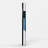 Blue Seashell Mosaic Case-Mate iPhone Hülle (Hinten/Rechts)