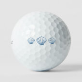 Blue Seashells  Golfball (Vorderseite)