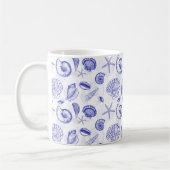 Blue Seashells Kaffeepause Tasse - Ideal für Stran (Links)