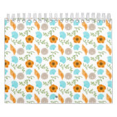Blue Seashells Sea Snail Orange Blume Kalender (Titelbild)