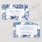 Blue Seashells Visitenkarte (Vorne/Hinten)