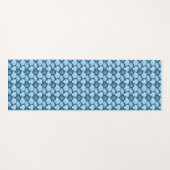 Blue Seashells Yoga Mat - für Ruhe und Komfort Yogamatte (Vorderseite (Horizontal))