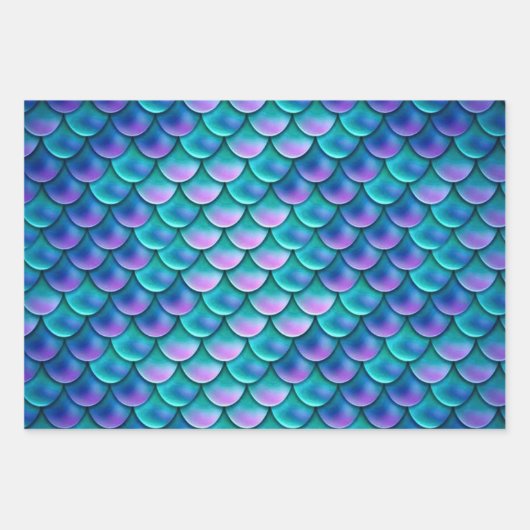 Blue Seaside Collection Geschenkpapier Set (Vorderseite)