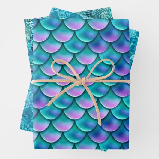 Blue Seaside Collection Geschenkpapier Set (Beispiel)