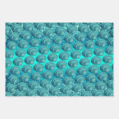 Blue Seaside Collection Geschenkpapier Set (Vorderseite 3)