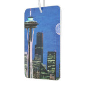 Blue Seattle Downtown Skyline Autolufterfrischer (Links)