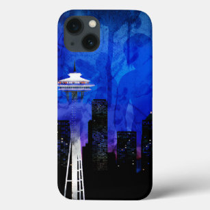 Blue Seattle Washington. Case-Mate iPhone Hülle
