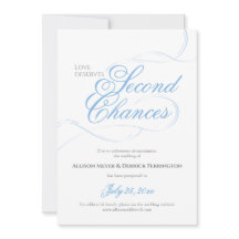 Blue Second Chances Hochzeitspause