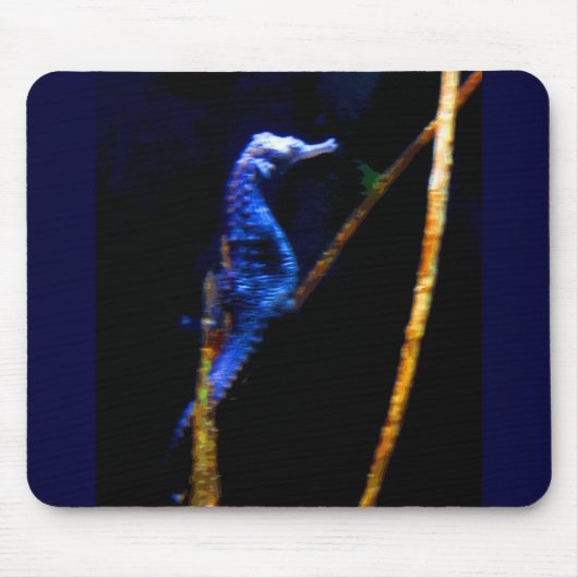 Blue Seepferd CB Mousepad (Vorne)