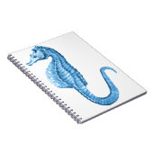 Blue Seepferd Küstenwasserstrand Notizblock (Rechte Seite)