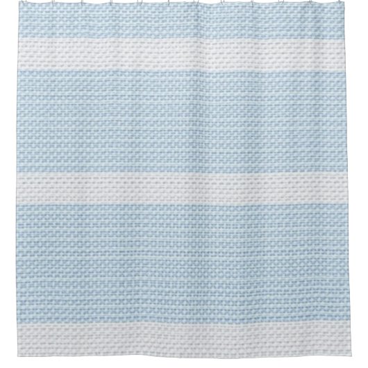 Blue Serenity Duschvorhang (Vorderseite)