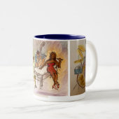 Blue Series Jazz Coffee Mugs Zweifarbige Tasse (VorderseiteRechts)