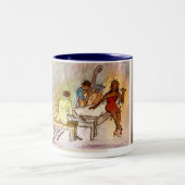 Blue Series Jazz Coffee Mugs Zweifarbige Tasse (Mittel)