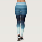 Blue Shade Ombre Leggings (Rückseite)