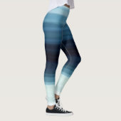 Blue Shade Ombre Leggings (Rechts)
