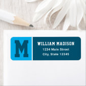Blue Shades Monogram Strip (Insitu)