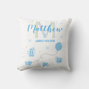 Blue Shades Newborn Design Kissen