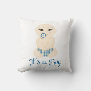 Blue Shades Newborn Design Kissen