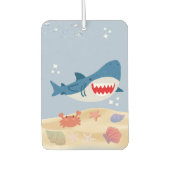 Blue shark car mat autolufterfrischer (Vorderseite)