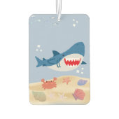 Blue shark car mat autolufterfrischer (Rückseite)