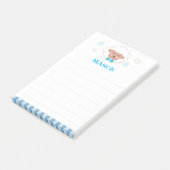 Blue Sheep Post It Note Post-it Klebezettel (angewinkelt)