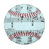 Blue Sheet Music Baseball (Rückseite)
