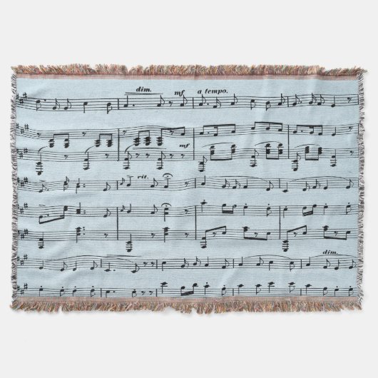Blue Sheet Music Decke (Vorderseite)