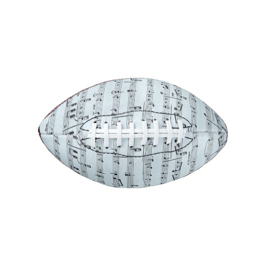 Blue Sheet Music Football (Vorderseite)