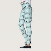 Blue Sheet Music Leggings (Links)
