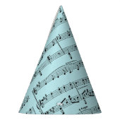 Blue Sheet Music Partyhütchen (Links)