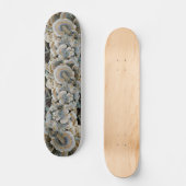 Blue Shelf Fungus Skateboard (Vorderseite)
