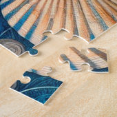 Blue Shells Beach Batik Starfish Sand Dollar Puzzle (Seite)