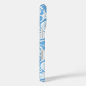 Blue Shells Personalized Case-Mate iPhone Hülle (Rückseite / Rechts)