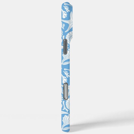 Blue Shells Personalized Case-Mate iPhone Hülle (Rückseite / Rechts)