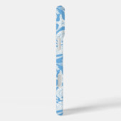 Blue Shells Personalized Case-Mate iPhone Hülle (Rückseite / Rechts)