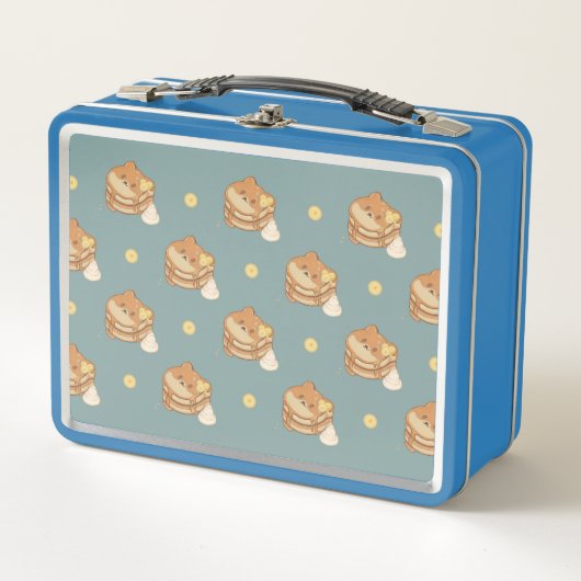 Blue Shiba Inu Lunchbox Niedlich Puppy Bento (Vorderseite)