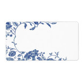 Blue Shipping Label entfernen (Vorne)