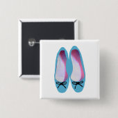 Blue Shoes Button (Vorne & Hinten)