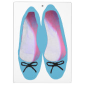 Blue Shoes Klemmbrett (Rückseite)
