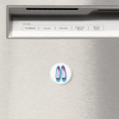 Blue Shoes Magnet (In Situ (Geschirrspüler))