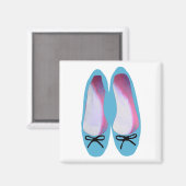 Blue Shoes Magnet (Vorderseite/Rückseite)