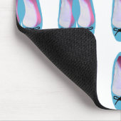 Blue Shoes Mousepad (Ecke)