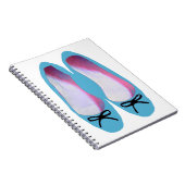 Blue Shoes Notizblock (Rechte Seite)
