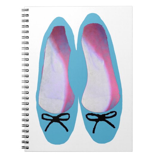 Blue Shoes Notizblock (Vorderseite)